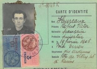 Carte d'identité de Robert Hureaux