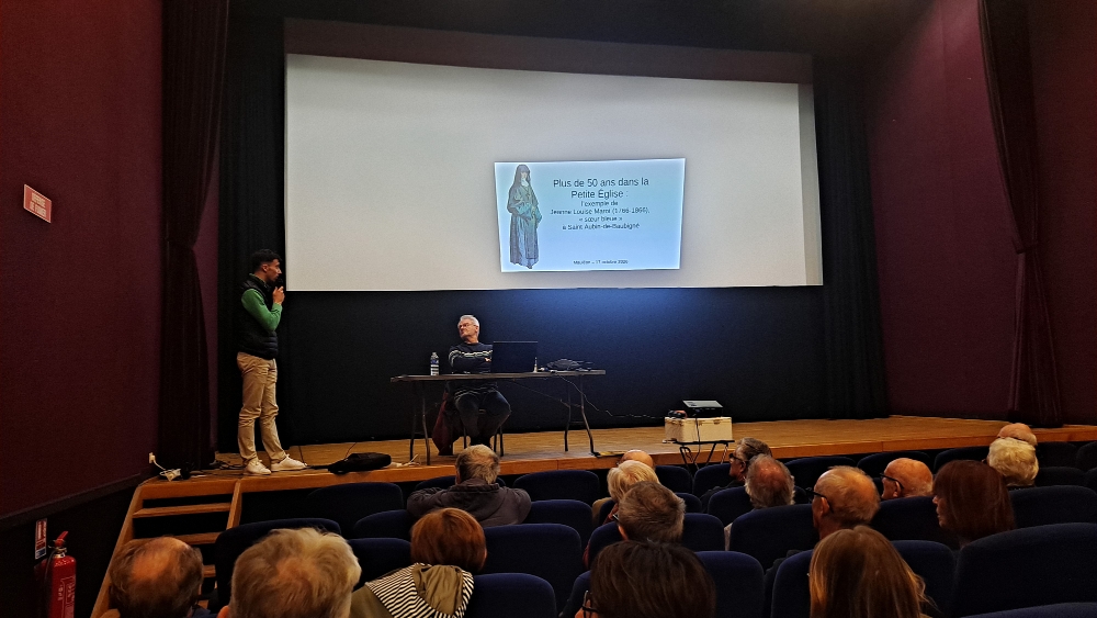 Conférence : « Plus de cinquante ans dans la Petite Eglise. Jeanne Louise Marot (1766-1866), « sœur bleue » à Saint-Aubin-de-Baubigné »